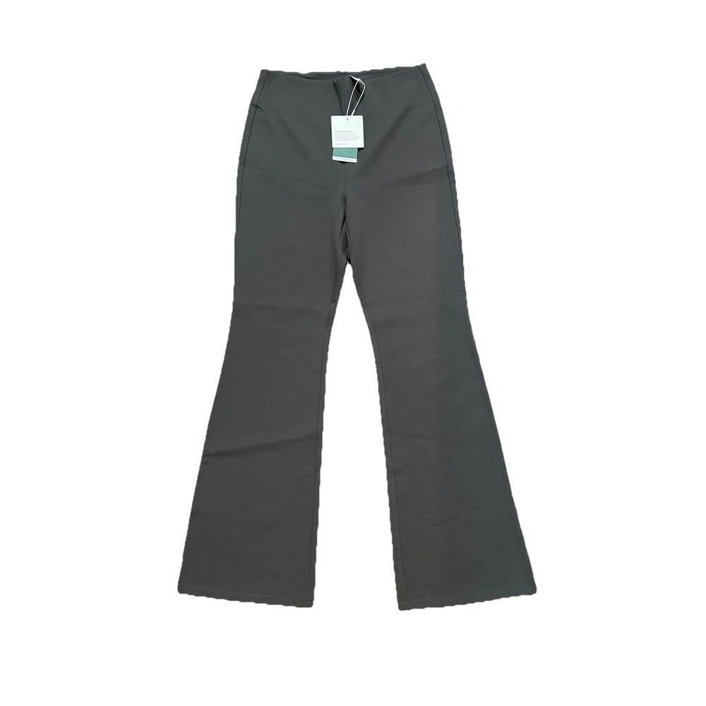Halara Flex High Waisted Back Side Pocket Slight Flare Work Pants Size M NWT